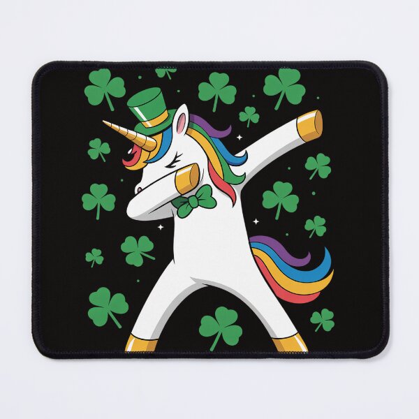 Item preview, Cute Irish Unicorn Dab Dancer St. Patrick's Day Girls Women designed and sold by chaeningplan.