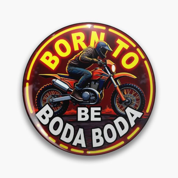Item preview, Born to be Boda Boda; Motorcycle Culture; designed and sold by StickerApe.