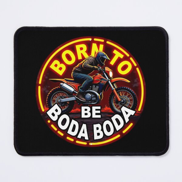 Item preview, Born to be Boda Boda; Motorcycle Culture; designed and sold by StickerApe.