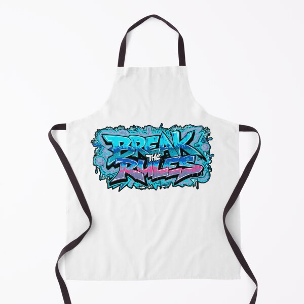 Item preview, Break the Rules – Urban Graffiti Typography Design designed and sold by GreennieArt.