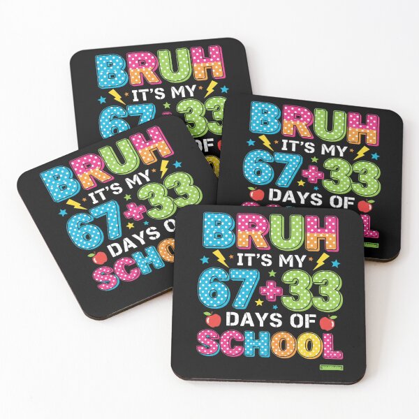 Item preview, Funny Teacher Bruh Its My 100 Days School Saying ,Six Seven Meme Funny 6 7 designed and sold by AsturShop.