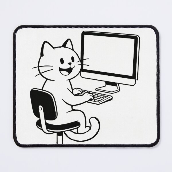 Item preview, On the Internet, Nobody Knows You’re a Cat designed and sold by Marcyves.