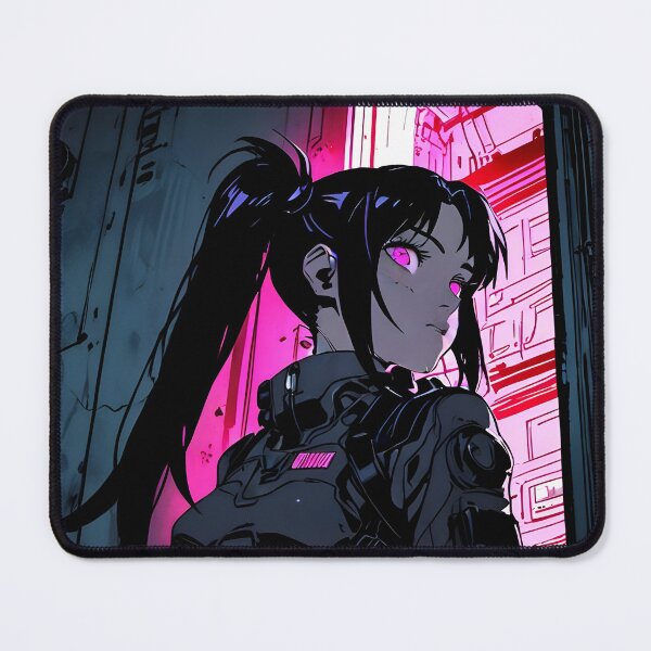 Item preview, NEON: Monochrome Tactical Bodysuit Portal | Cute Cyberpunk Anime Girl designed and sold by Sytrics.