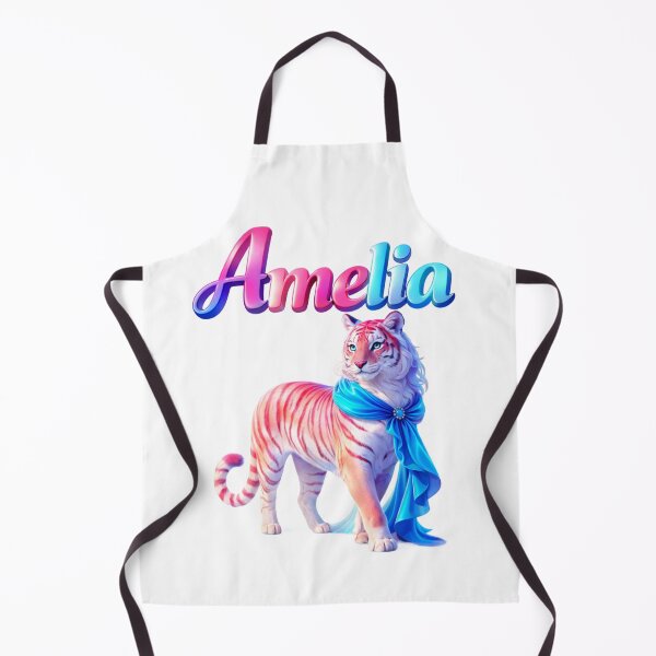 Item preview, Amelia Year of the Tiger Eastern Zodiac Strength Courage Design designed and sold by AlexLineArt.