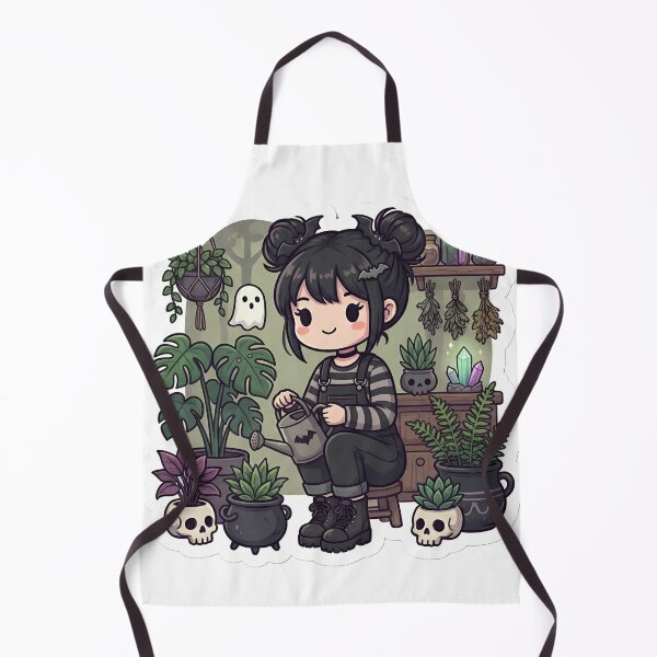 Item preview, Cute Goth Plant Mom Witchy Gardener Skull Planters Indoor Jungle Aesthetic designed and sold by StickyGuys.