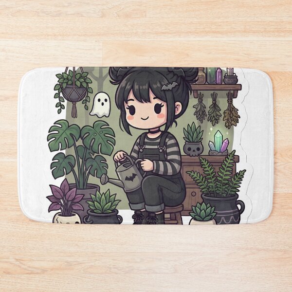 Item preview, Cute Goth Plant Mom Witchy Gardener Skull Planters Indoor Jungle Aesthetic designed and sold by StickyGuys.