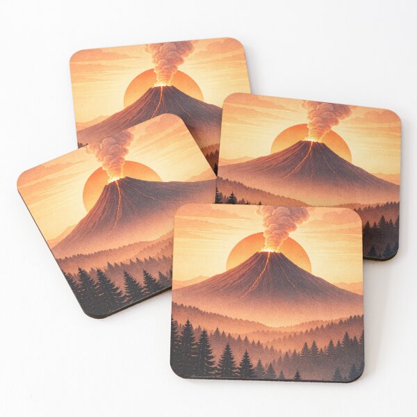 Item preview, Volcano Dawn Glow designed and sold by kurtulushstudio.