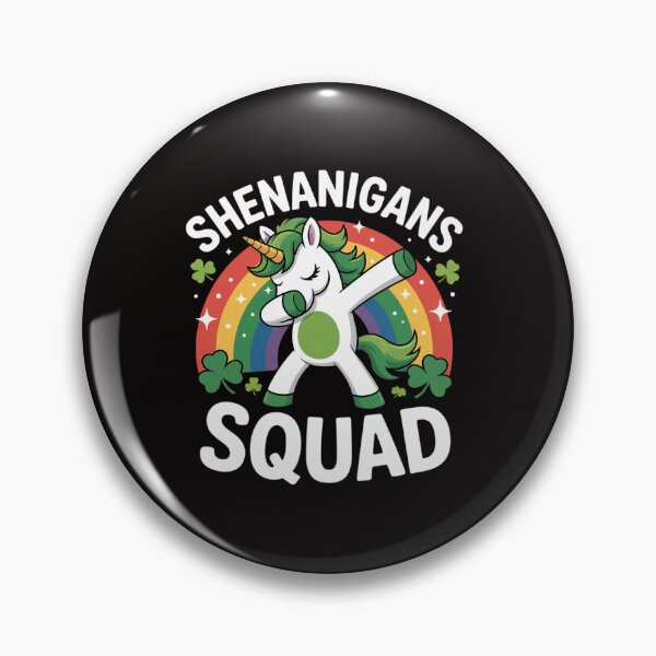 Item preview, Shenanigans Squad St Patricks Day Dabbing Unicorn Kids designed and sold by HesterFoley.