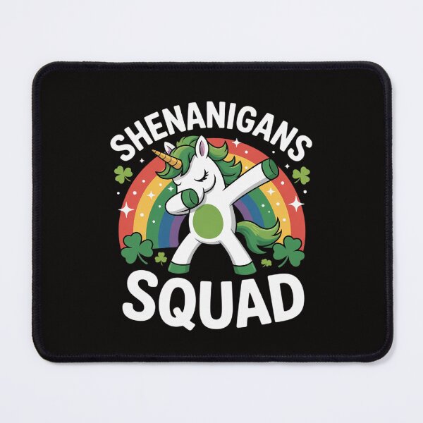 Item preview, Shenanigans Squad St Patricks Day Dabbing Unicorn Kids designed and sold by HesterFoley.