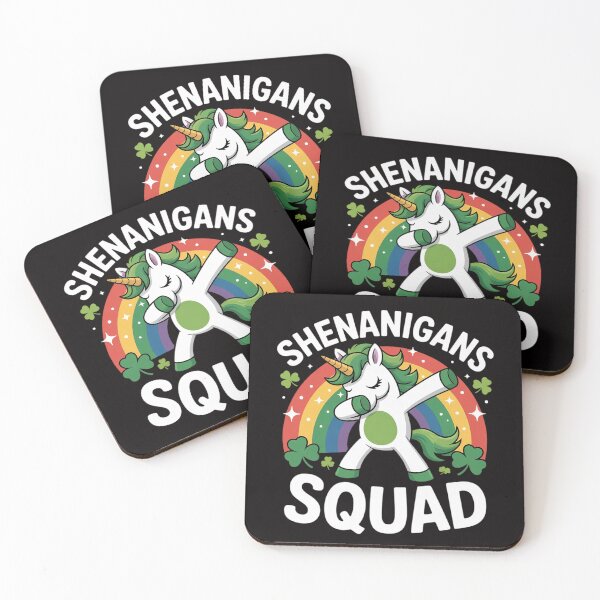 Item preview, Shenanigans Squad St Patricks Day Dabbing Unicorn Kids designed and sold by HesterFoley.