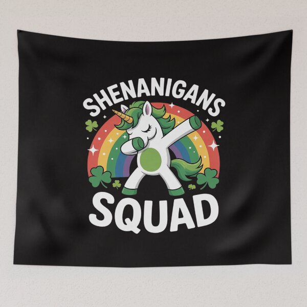 Item preview, Shenanigans Squad St Patricks Day Dabbing Unicorn Kids designed and sold by HesterFoley.