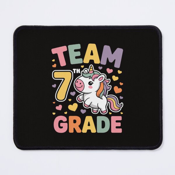 Item preview, Team 7th Seventh Grade Unicorn Magical First Day of School designed and sold by HesterFoley.
