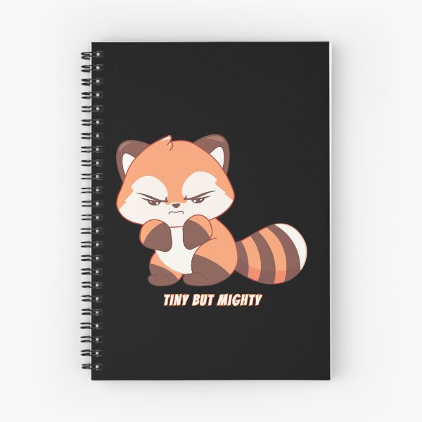 Item preview, Tiny But Mighty Red Panda Kawaii Cute Strong Meme designed and sold by AnimalMemeHub.