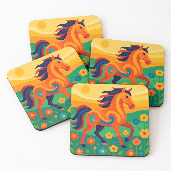 Item preview,  Chibi Fire Horse, Sparky Little Horse. designed and sold by Zofia Sosnecka.