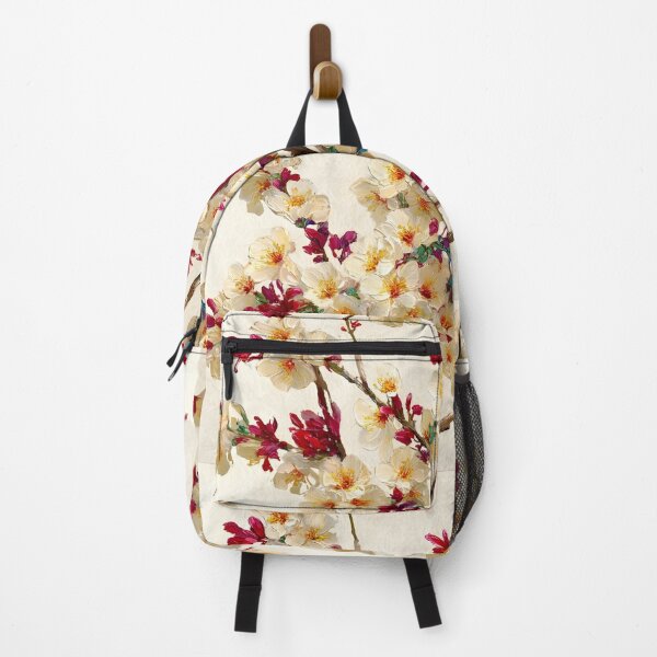 Item preview, Cream and Red Cherry Blossoms, Elegant Contemporary Art designed and sold by daila70.