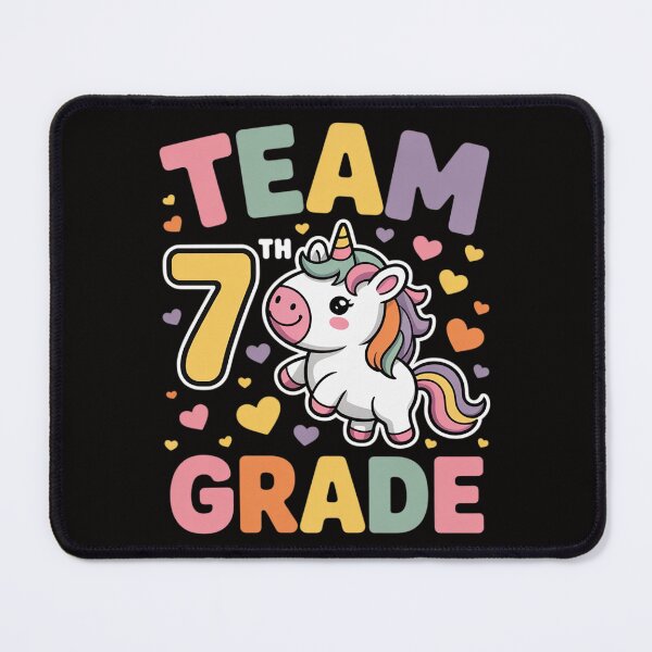Item preview, Team 7th Seventh Grade Unicorn Magical First Day of School designed and sold by chaeningplan.
