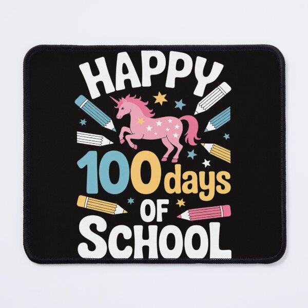 Item preview, 100 Days Of Magical Learning Girls Unicorn Kids 3 designed and sold by chaeningplan.