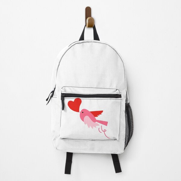 Item preview, Cute Love Bird with Heart Minimal Valentine Illustration designed and sold by ZYNORAworld.