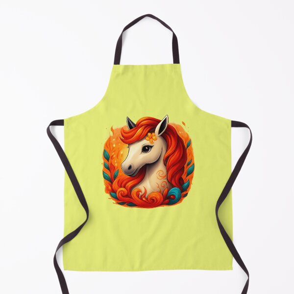 Item preview, Chibi Fire Horse, Sparky Little Horse. designed and sold by Zofia Sosnecka.