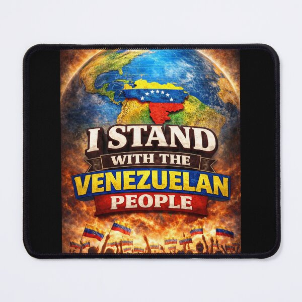 Item preview, I Stand With the Venezuelan People – Global Solidarity Art designed and sold by MySheetMusicArt.