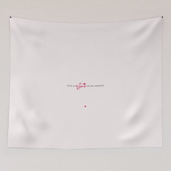 Item preview, I live to the rhythm of my heart (fc) designed and sold by XUSRedbubble.