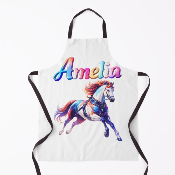 Item preview, Amelia Year of the Horse Eastern Zodiac Freedom Energy Design designed and sold by AlexLineArt.