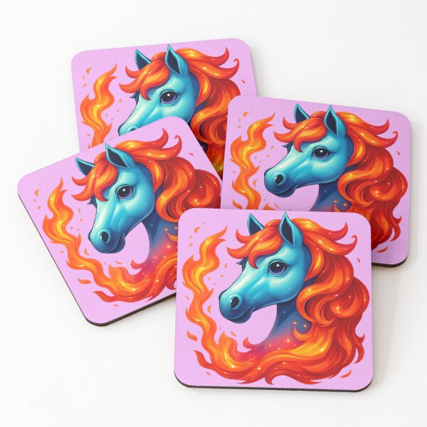 Item preview,  Chibi Fire Horse, Sparky Little Horse. designed and sold by Zofia Sosnecka.
