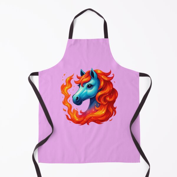 Item preview, Chibi Fire Horse, Sparky Little Horse. designed and sold by Zofia Sosnecka.