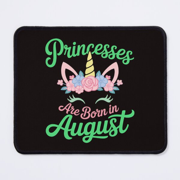 Item preview, August Birthday Unicorn B-Day Born in August for Girl designed and sold by lavethediso.