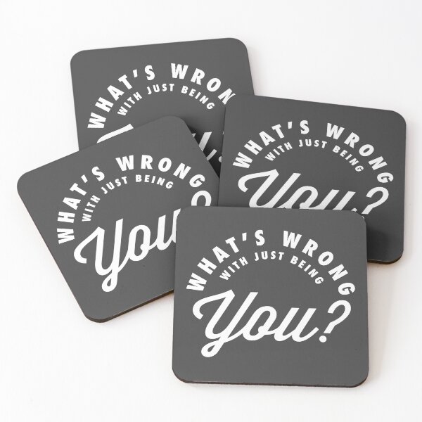 Item preview, Just Being You? | Anti-Social Pressure Quote designed and sold by WAMTEES.