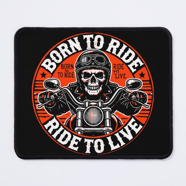 Item preview, Born to Ride; Ride to Live; Motorcycle Culture; designed and sold by StickerApe.