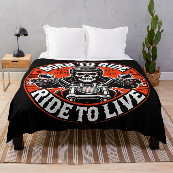 Item preview, Born to Ride; Ride to Live; Motorcycle Culture; designed and sold by StickerApe.