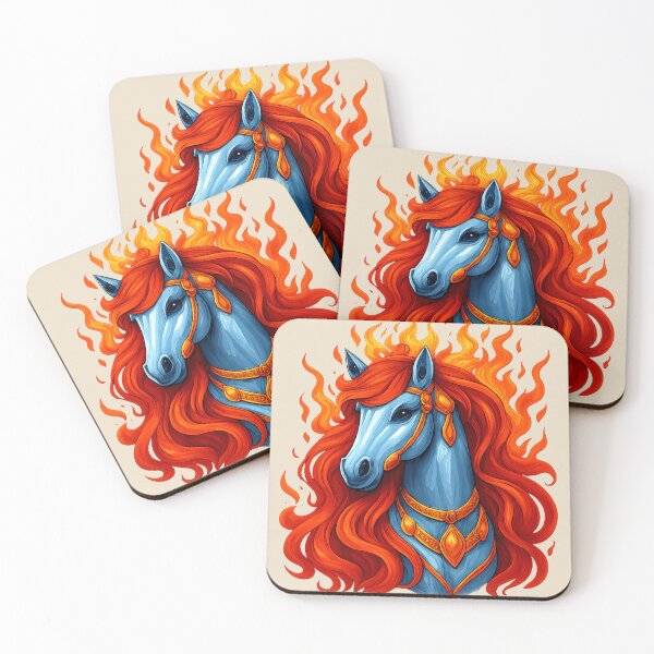 Item preview,  Chibi Fire Horse, Sparky Little Horse. designed and sold by Zofia Sosnecka.