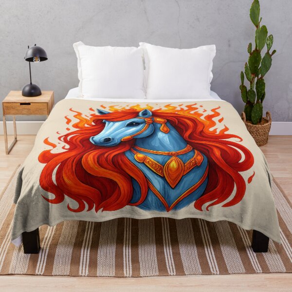 Item preview, Chibi Fire Horse, Sparky Little Horse. designed and sold by Zofia Sosnecka.