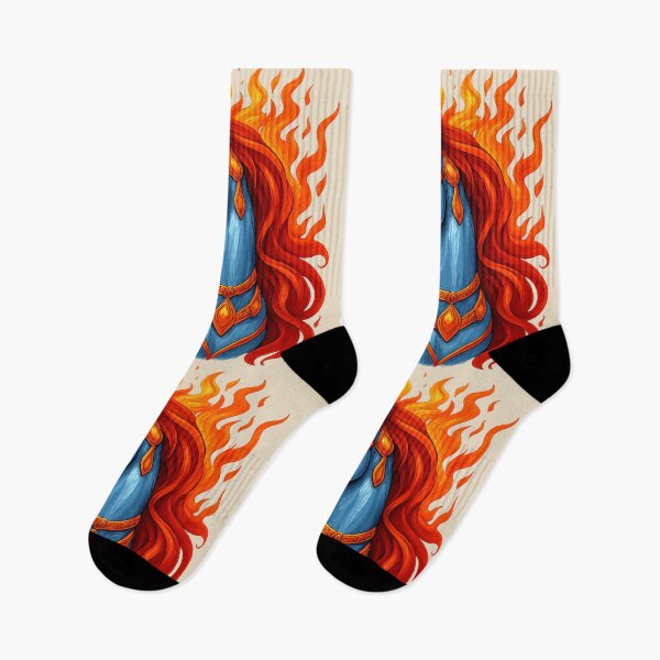 Item preview,  Chibi Fire Horse, Sparky Little Horse. designed and sold by Zofia Sosnecka.