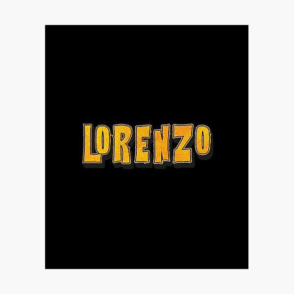 Item preview, Lorenzo Personalized Cool Custom Name Design for Men, Teens, and Boys designed and sold by Watsonarts.