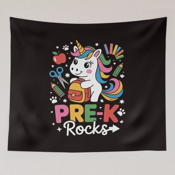 Item preview, Cute Pre-K Rocks Unicorn First Day Back To School designed and sold by lavethediso.