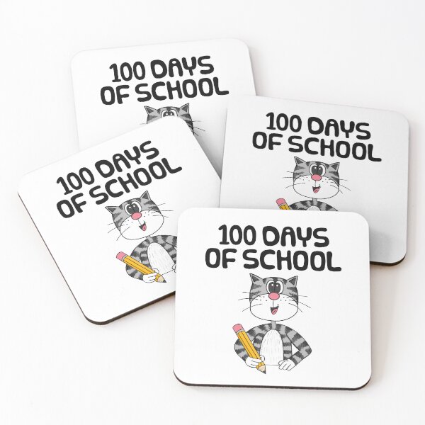 Item preview, 100 Days Of School Cat Kindergarten Teacher designed and sold by doodlerob.