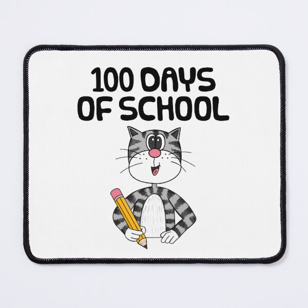 Item preview, 100 Days Of School Cat Kindergarten Teacher designed and sold by doodlerob.