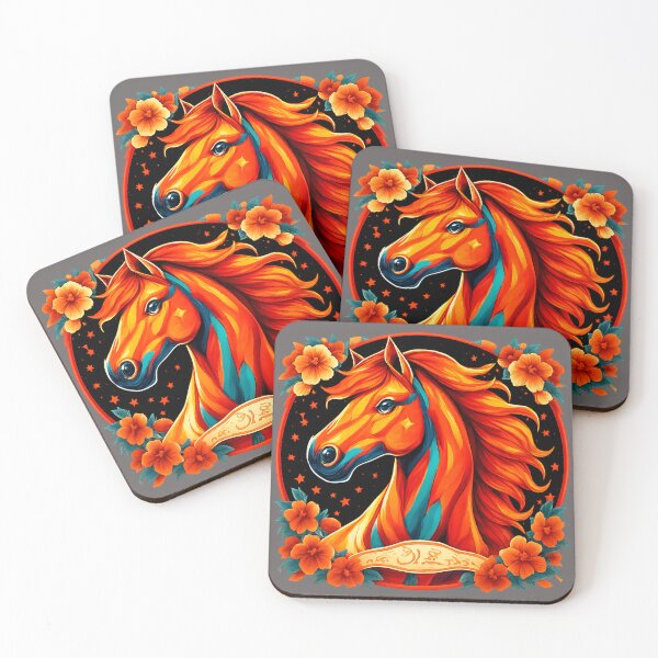 Item preview,  Chibi Fire Horse, Sparky Little Horse. designed and sold by Zofia Sosnecka.