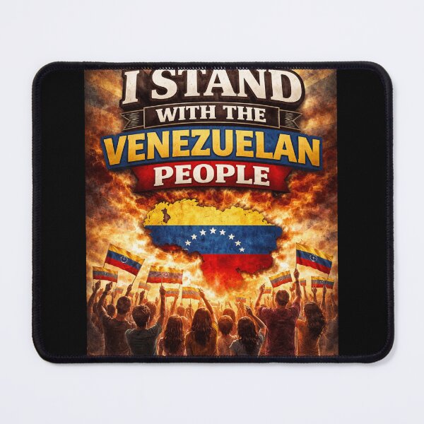 Item preview, I Stand With the Venezuelan People – Unity & Solidarity Art designed and sold by MySheetMusicArt.