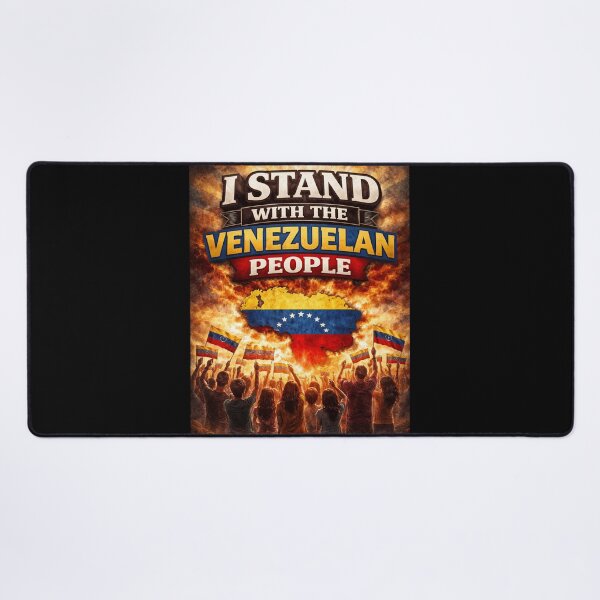 Item preview, I Stand With the Venezuelan People – Unity & Solidarity Art designed and sold by MySheetMusicArt.