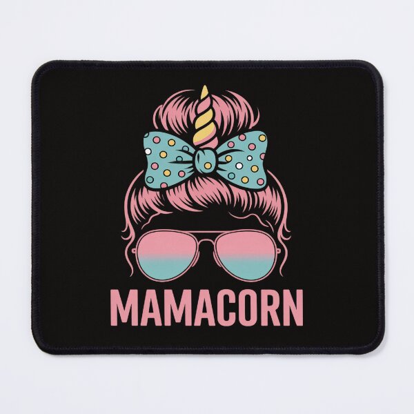 Item preview, Funny Mamacorn messy bun Mothers Day Unicorn Women Mother designed and sold by czechascheledu.