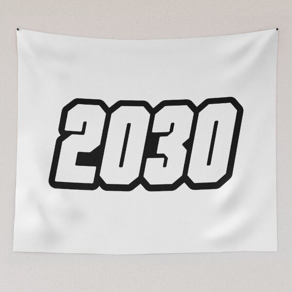 Item preview, 2030, Outline Block Bold designed and sold by Memes N Lore .