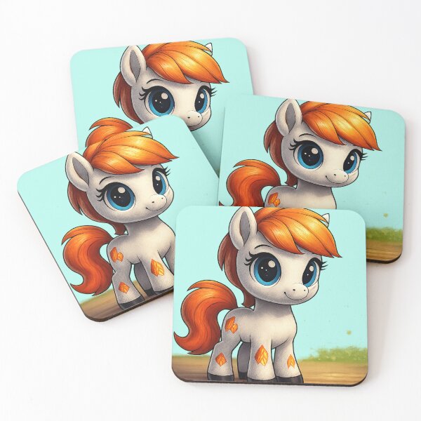 Item preview,  Chibi Fire Horse, Sparky Little Horse. designed and sold by Zofia Sosnecka.