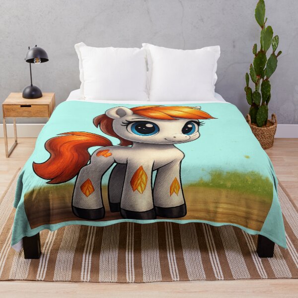 Item preview, Chibi Fire Horse, Sparky Little Horse. designed and sold by Zofia Sosnecka.