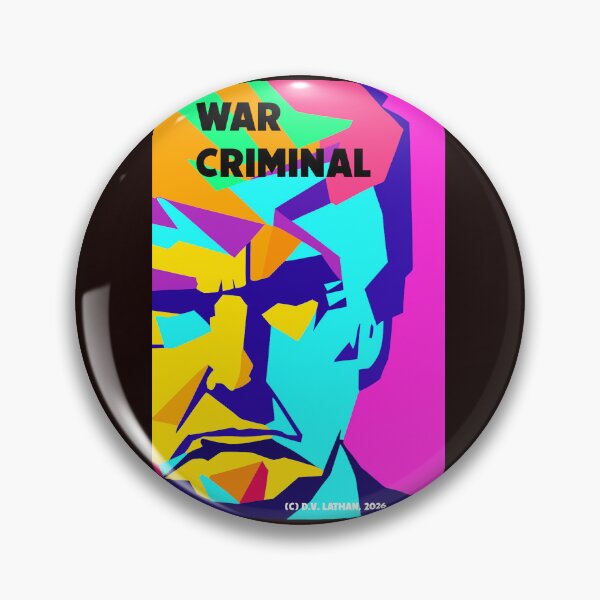 Item preview, Donald Trump-War Criminal designed and sold by Radicomics.
