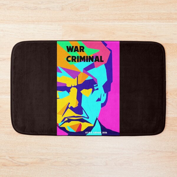 Item preview, Donald Trump-War Criminal designed and sold by Radicomics.