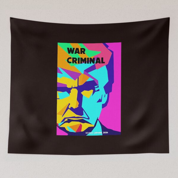 Item preview, Donald Trump-War Criminal designed and sold by Radicomics.