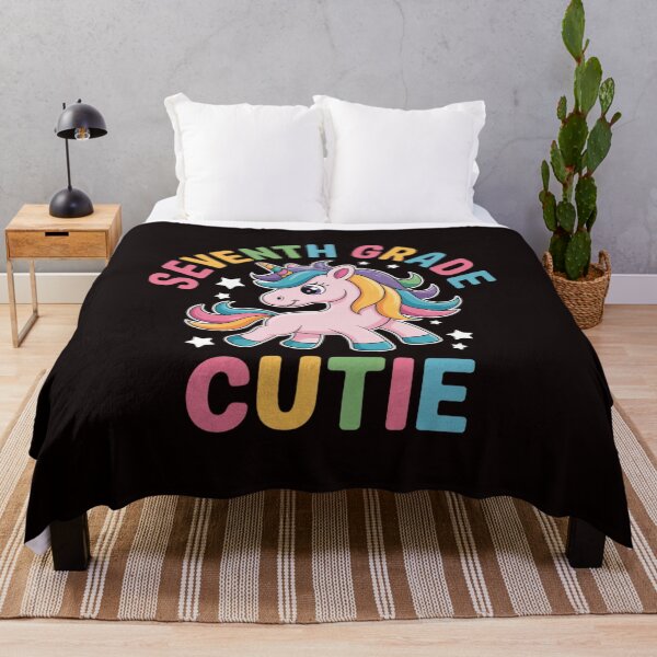 Item preview, Seventh Grade Cutie Unicorn Back To School Fun designed and sold by lavethediso.